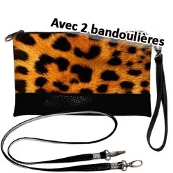 Sac à main Léopard  Pochette