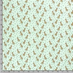 Cotton Fabric Jersey Small Giraffe | Wolf Fabrics