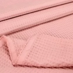 Honeycomb Fabric Powder Pink | Wolf Fabrics