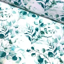 Fabric Eucalyptus green