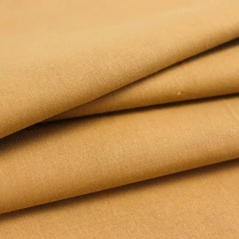 Tissu coton Couleur Camel | Tissus Loup