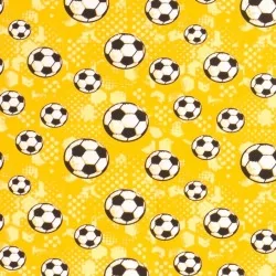 Jersey Fabric Soccer Football yellow background