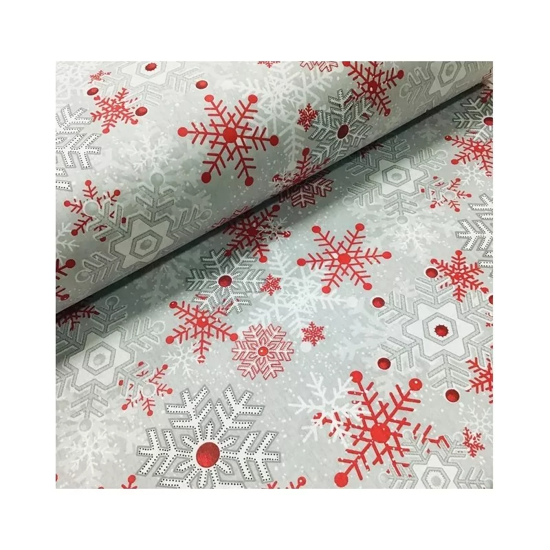 Copos de nieve de tela de navidad Nikita Loup