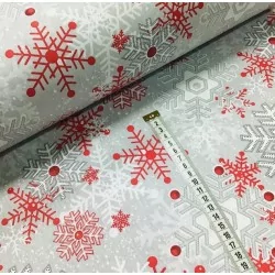 Copos de nieve de tela de navidad Nikita Loup