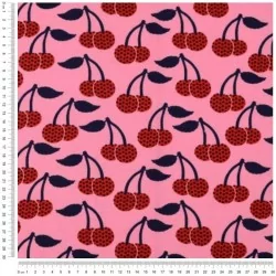 Tela jersey Cereza | Telas Lobo