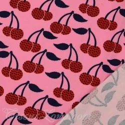 Tela jersey Cereza | Telas Lobo