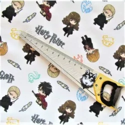 Fabric Cotton Harry potter white background | Wolf Fabrics