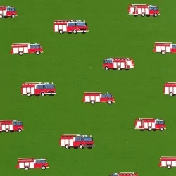 Jersey Fabric Fire Truck