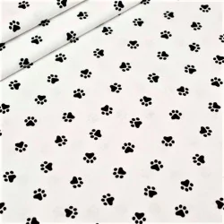 Tela de Patas de Gato y Perro