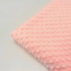 Tissu Minky Rose Pâle | Tissus Loup