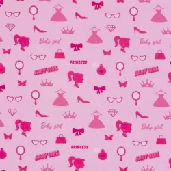 Jersey Fabric Baby Girl Princess
