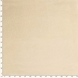 Tissu Velours jersey Beige Clair | Tissus Loup