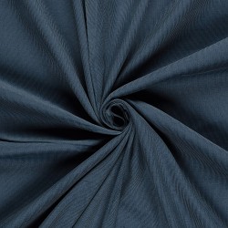 Tela de pana ligera de algodón color azul vaquero | Telas Lobo