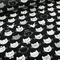 Cotone motivo Gatto