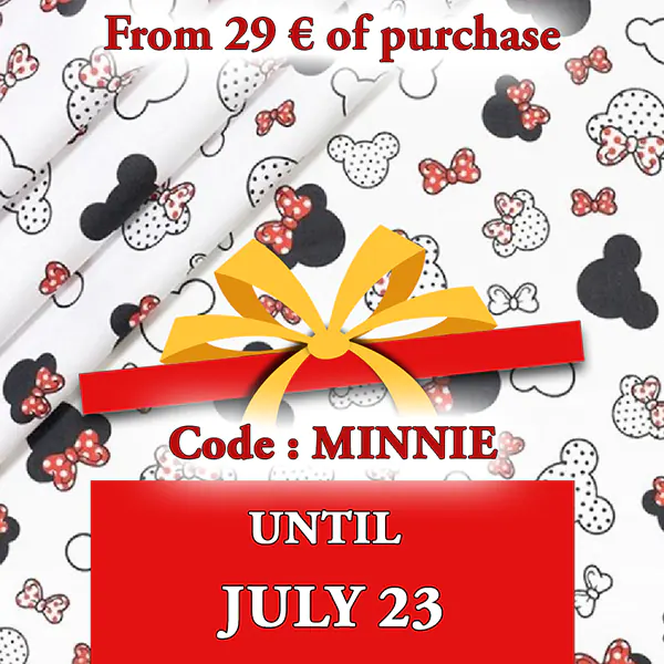 Offered Minnie Mouse fabric