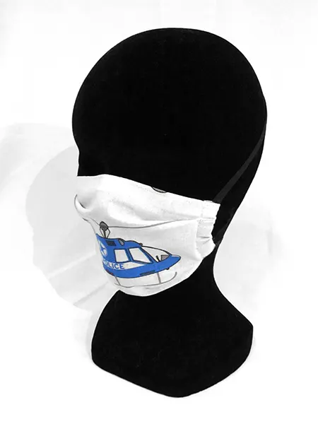 Tutoriel coudre masque à plis police
