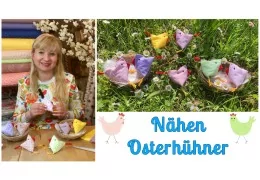 Nähanleitung Ostern Hühner
