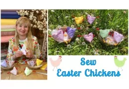 Easter Chickens Sewing Tutorial